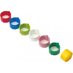 Rings plastic click pigeon 8mm - 100 pieces - Benelux 14472 Kinlys 5,95 € Ornibird