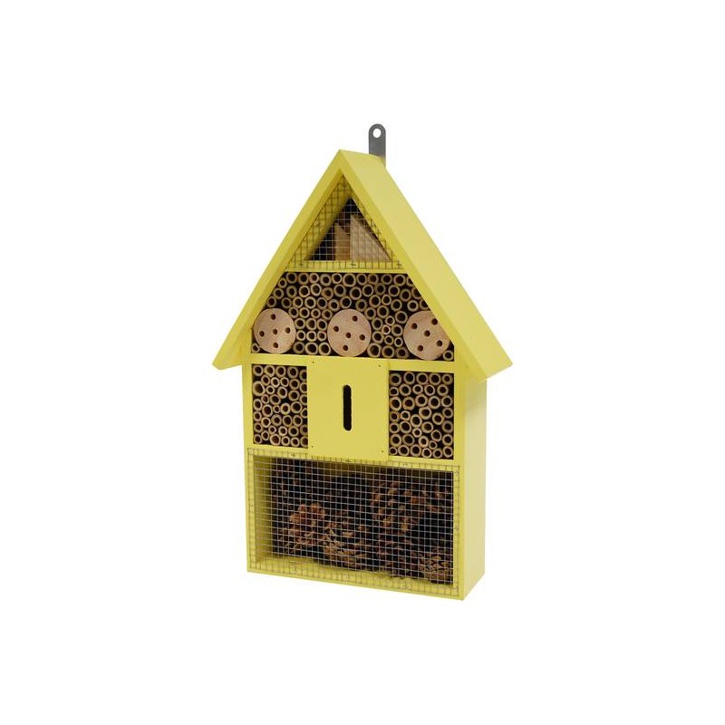 Hôtel d'insectes en bois jaune - Benelux 17083 Kinlys 15,95 € Ornibird