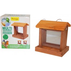 Maison d'alimentation multi feeder double toit foncée - Benelux - 17,95 € - Kinlys - 5400351174965 - Ornibird SRL