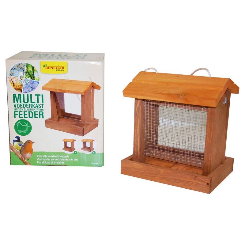 Maison d'alimentation multi feeder double toit foncée - Benelux