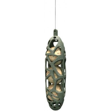 Porte boules de graisses plastique recylcé - Benelux à 4,35 € - Kinlys - 17643 - Abris & Mangeoires