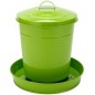 Mangeoire à trémie vert limon 4kg - Benelux