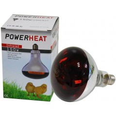 Infrared lamp 150W (glass red) - Powerheat 24142 Kinlys 11,95 € Ornibird