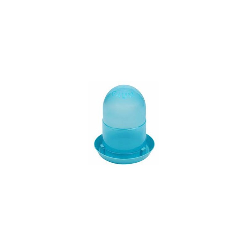 Abreuvoir basse-cours bleu 2L