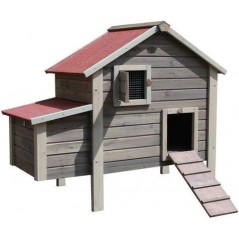Poulailler en bois Tessa - 209,95 € - Kinlys - 5400351341756 - Ornibird SRL