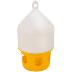 Silo en plastique jaune pigeon 8L - Benelux - 20,75 € - Kinlys - 8010213971389 - Ornibird SRL