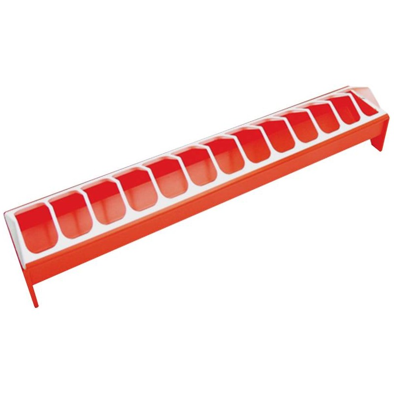 Mangeoire PVC poules 75cm Mangeoire PVC poules 75cm