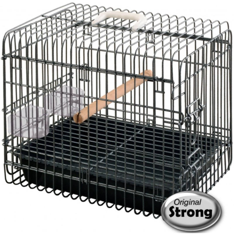 Cage de transport pour Perroquet 33x45x39cm