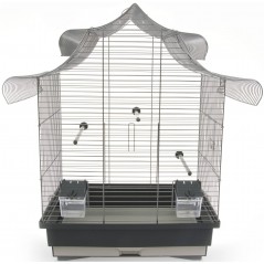 Cage pour Oiseaux Bruno 64 x 40 x 64 cm à 52,95 € - Kinlys - 15161 - Cages
