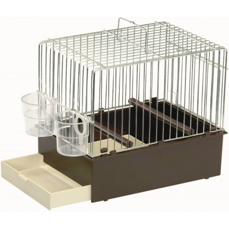 Cage pour Oiseaux de Chant 24,5x16x20,5cm à 24,20 € - 2G-R - 14760 - Cages
