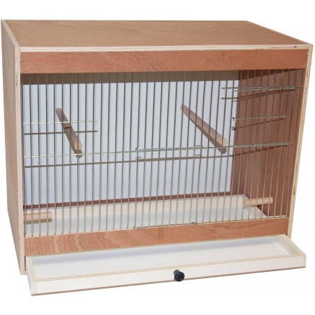 Cage d'élevage en bois 1 compartiment 50x30x40cm à 84,75 € - Kinlys - 14728 - Cages