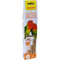 3 couvre-perchoirs sablés pour oiseaux - Benelux 16122 Kinlys 1,45 € Ornibird