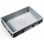 Bain pigeon rectangulaire en plastique gris 40x60x12cm - Natural Bain pigeon rectangulaire en plastique gris 40x60x12cm - Natural