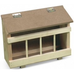Mangeoire à grit avec dos 30cm - Natural à 20,84 € - Natural - 900 - Natural
