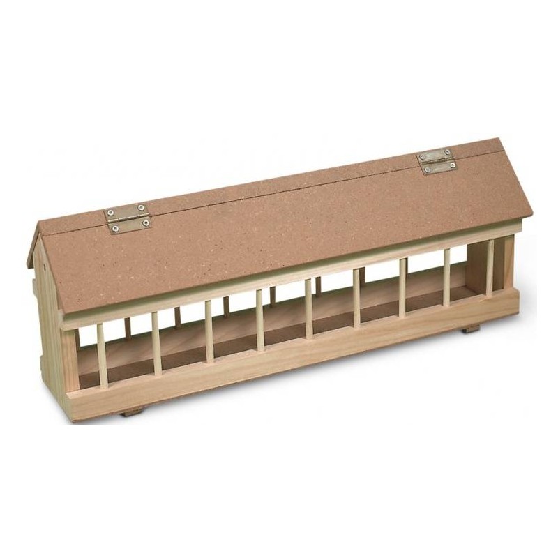 Mangeoire pigeons en bois 80cm - Natural