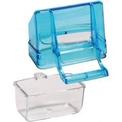 Mangeoire Magic Bleu avec tiroir - S.T.A. Soluzioni - 2,55 € - S.T.A. Soluzioni - 1518980705390 - Ornibird SRL