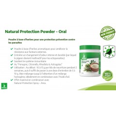 Protection Powder 600gr, poudre à base d'herbes - Natural à 22,50 € - Natural - 30043 - Produits de Soins