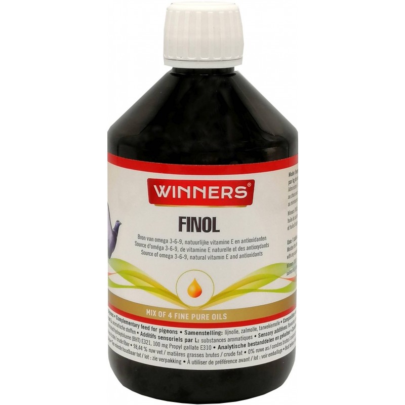 Finol 500ml, mélange de 4 huiles - Winners Finol 500ml, mélange de 4 huiles - Winners
