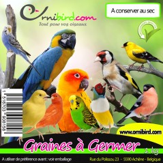Graines à Germer Canaris au kg - Ornibird à 3,65 € - Deli Nature - 066382/kg - Graines Ornibird au kg