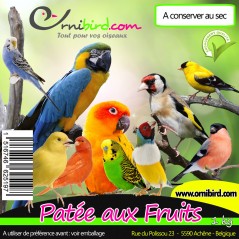 Patée aux Fruits au kg - Ornibird - 6,75 € - Deli Nature - 1516746625197 - Ornibird SRL