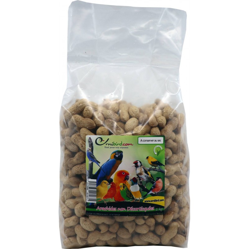 Graines de cacahuètes pour oiseaux du jardin - 4 kg