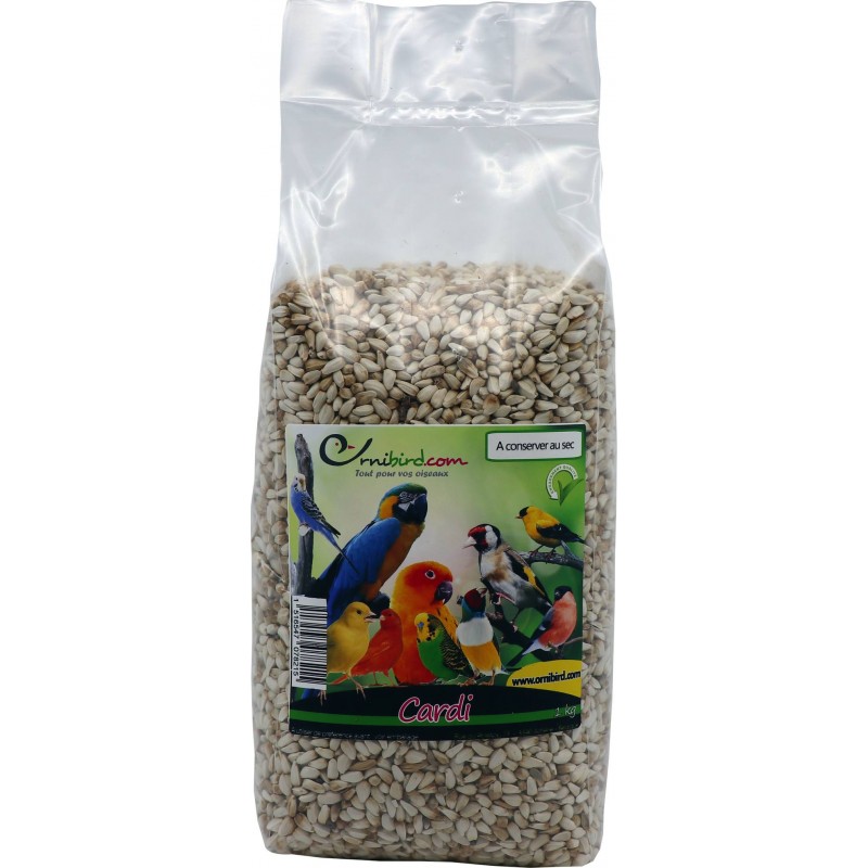 Seeds of Cardi kg 103009150/kg Grizo 2,80 € Ornibird