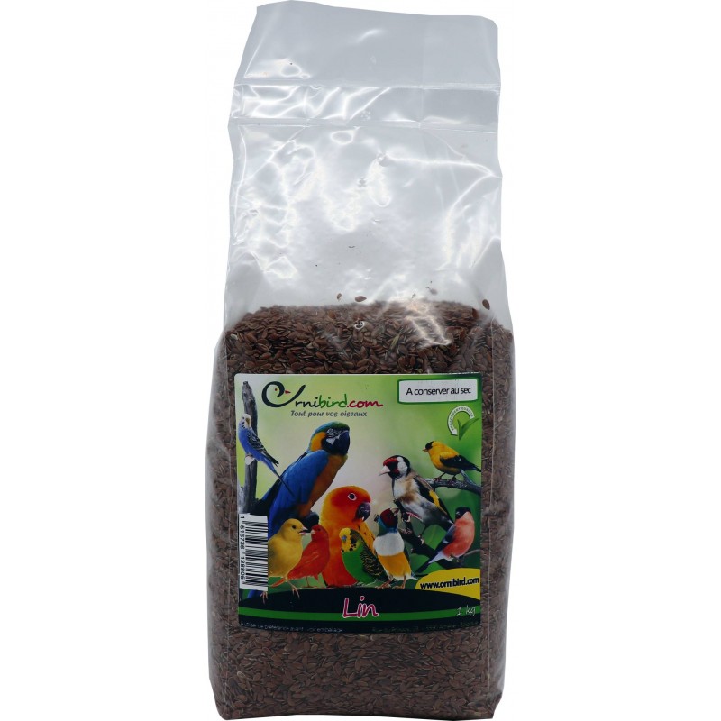Flax seeds to the kg 103039250/kg Grizo 3,45 € Ornibird