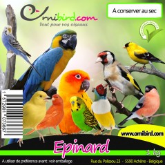 Epinard au kg - Ornibird 103072250/kg Grizo 2,35 € Ornibird