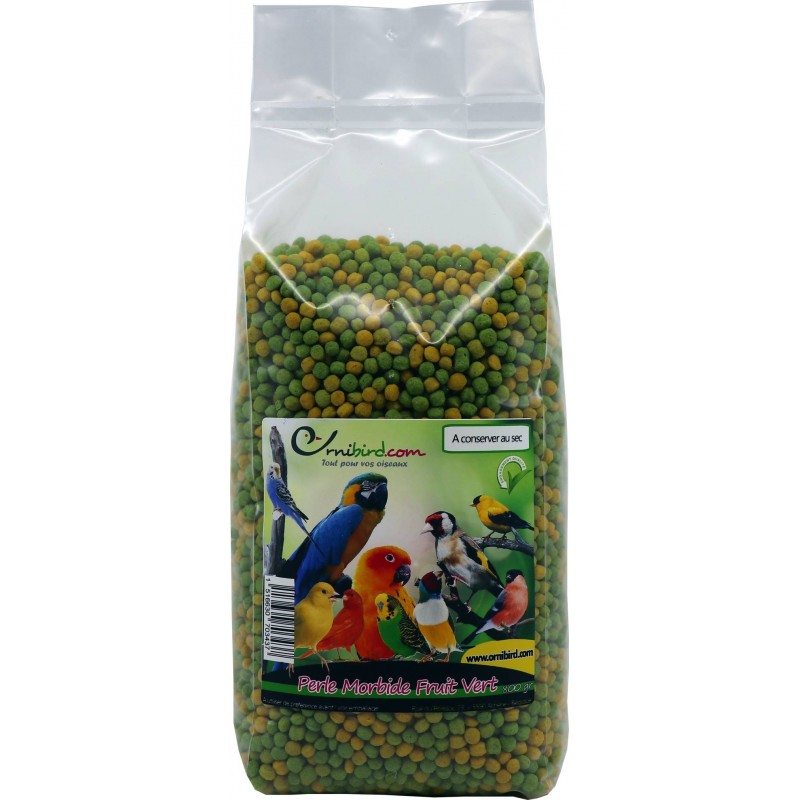 Perle Morbide fruit vert 800gr - Ornitalia 103111000 Ornitalia 10,35 € Ornibird Perle Morbide fruit vert 800gr - Ornitalia 103111000 Ornitalia 10,35 € Ornibird