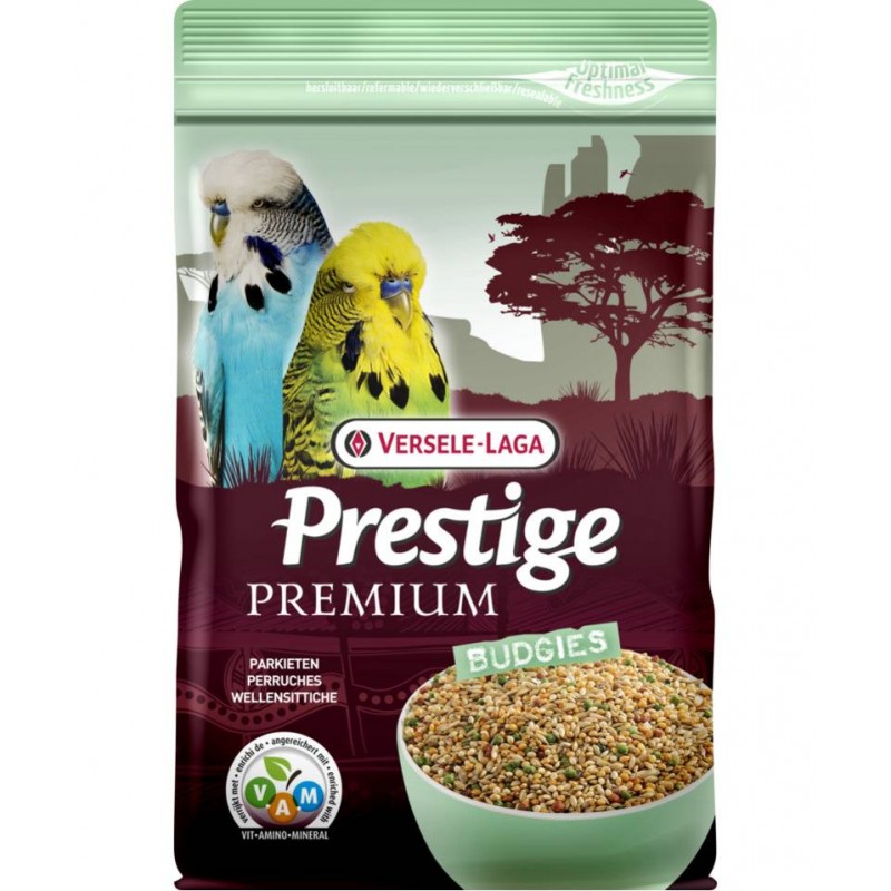 Perruches Ondulées, mélange de graines enrichi en granulés VAM 800gr - Prestige Premium 421699 Prestige 5,40 € Ornibird