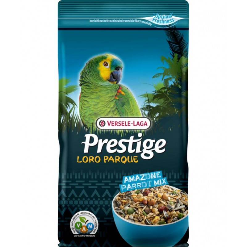 Prestige Loro Parque Amazone Parrot Mix 1kg - Mélange de graines + granulés VAM - Perroquets Amazone 422208 Prestige 7,10 € O...