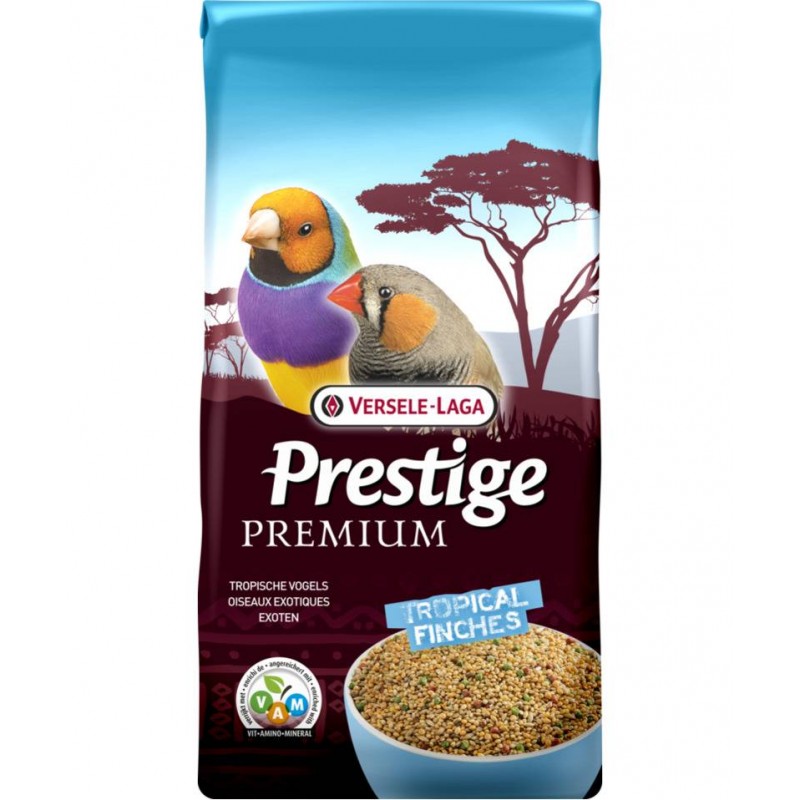Oiseaux Exotiques 20kg, mélange de graines enrichi en granulés VAM - Prestige Premium 421513 Prestige 38,90 € Ornibird