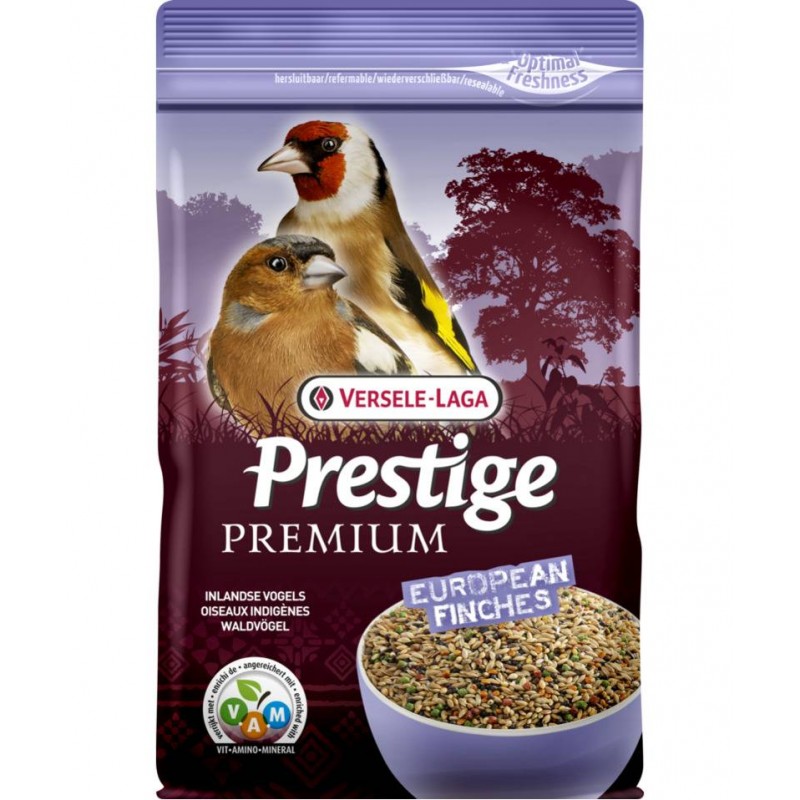 Prestige Premium Pinsons de Concours Triumph 800gr - Mélange de graines enrichi en granulés VAM Prestige Premium Pinsons de Concours Triumph 800gr - Mélange de graines enrichi en granulés VAM