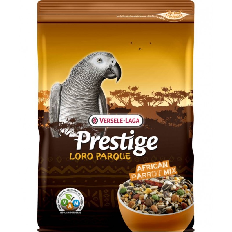 Prestige Loro Parque African Parrot Mix 1kg - Mélange de graines + granulés VAM - Perroquets Africains 422201 Prestige 7,10 €...