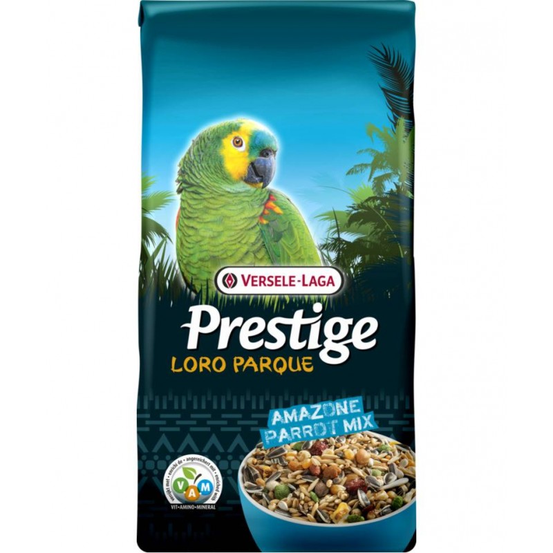 Amazone Parrot Mix 15kg, mélange de graines + granulés VAM - Perroquets Amazone - Prestige Loro Parque 422209 Prestige 35,45 ...