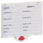 Porte carte d'elevage Twister avec indication par 4 couleurs - 2G-R Porte carte d'elevage Twister avec indication par 4 couleurs - 2G-R