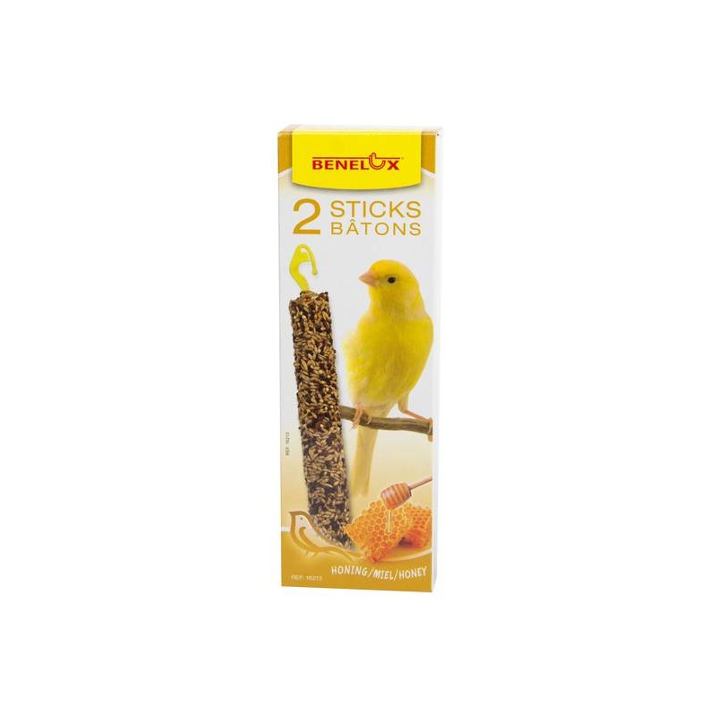 2 Sticks Canaris + Miel - Benelux 16213  1,90 € Ornibird