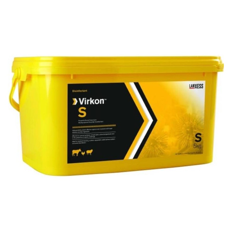 Virkon S 5kg - Puissant désinfectant virucide à large spectre - Virkon 23026 Virkon 134,95 € Ornibird Virkon S 5kg - Puissant désinfectant virucide à large spectre - Virkon 23026 Virkon 134,95 € Ornibird