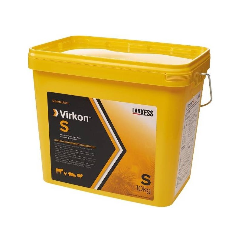 Virkon S 10kg - Puissant désinfectant virucide à large spectre - Virkon 23027 Virkon 244,95 € Ornibird Virkon S 10kg - Puissant désinfectant virucide à large spectre - Virkon 23027 Virkon 244,95 € Ornibird