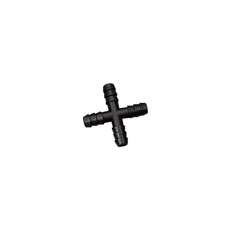 Raccord en croix 10mm, noir 146/B River Systems 0,55 € Ornibird