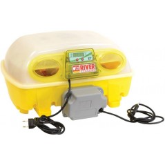 Couveuse digitale automatique ET 24 avec unité retournement OVOMATIC et additif antibactérien BIOMASTER, pour 24 oeufs - 205,50 € - River Systems - 080680569209 - Ornibird SRL
