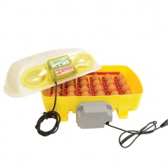 Couveuse digitale automatique ET 49 avec unité retournement OVOMATIC et additif antibactérien BIOMASTER, pour 49 oeufs - 282,50 € - River Systems - 080680569208 - Ornibird SRL