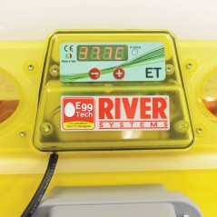 Couveuse digitale automatique ET 49 avec unité retournement OVOMATIC et additif antibactérien BIOMASTER, pour 49 oeufs - 282,50 € - River Systems - 080680569208 - Ornibird SRL