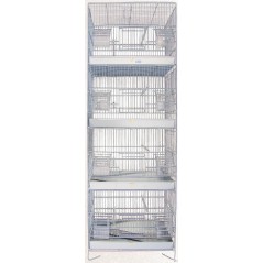 Cage Cova 4-storey 39x23x114cm 1560053 Domus Molinari 125,75 € Ornibird