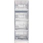 Cage Domus Molinari 4 étages 39x23x114cm Cage Domus Molinari 4 étages 39x23x114cm