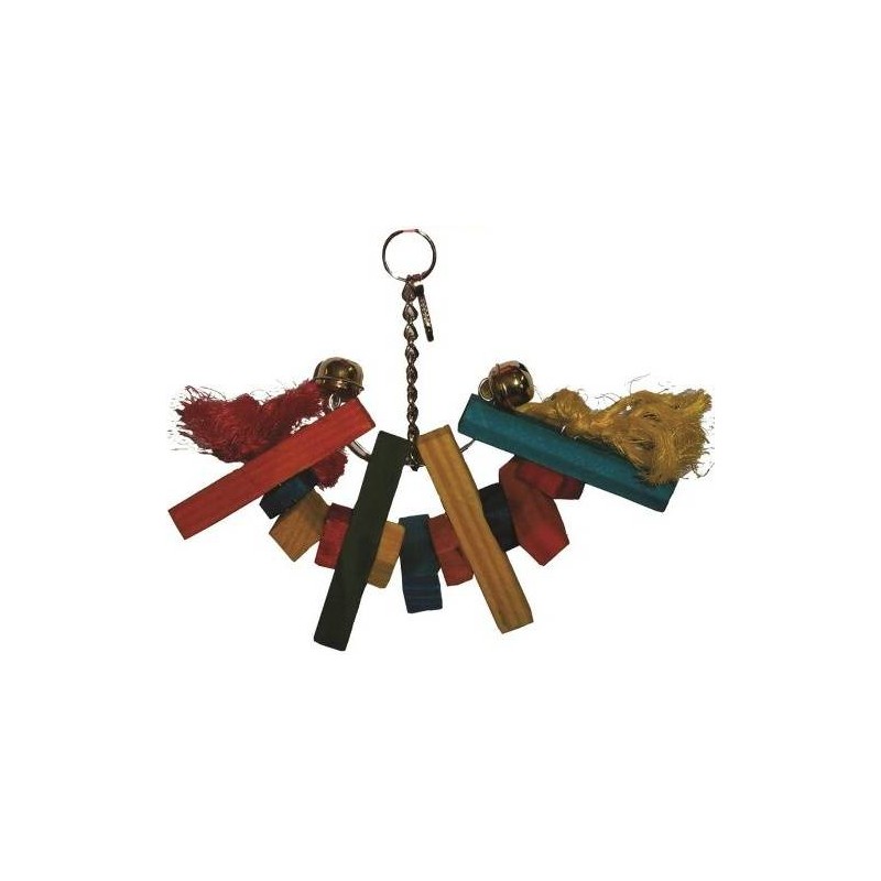 Jouet en bois 8 perruche 16cm - Grizo