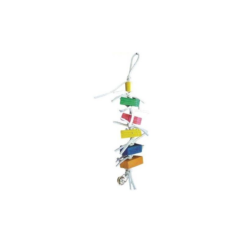 Jouet Mille-Pattes perroquet 42cm