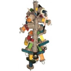 Jouet Jumbo Macaw 2 en bois avec chaine Ara 79cm à 28,95 € - Grizo - 122725000 - Jouets