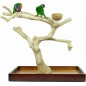 Aire de Jeux en bois de Java avec socle - Medium - Back Zoo Nature Aire de Jeux en bois de Java avec socle - Medium - Back Zoo Nature