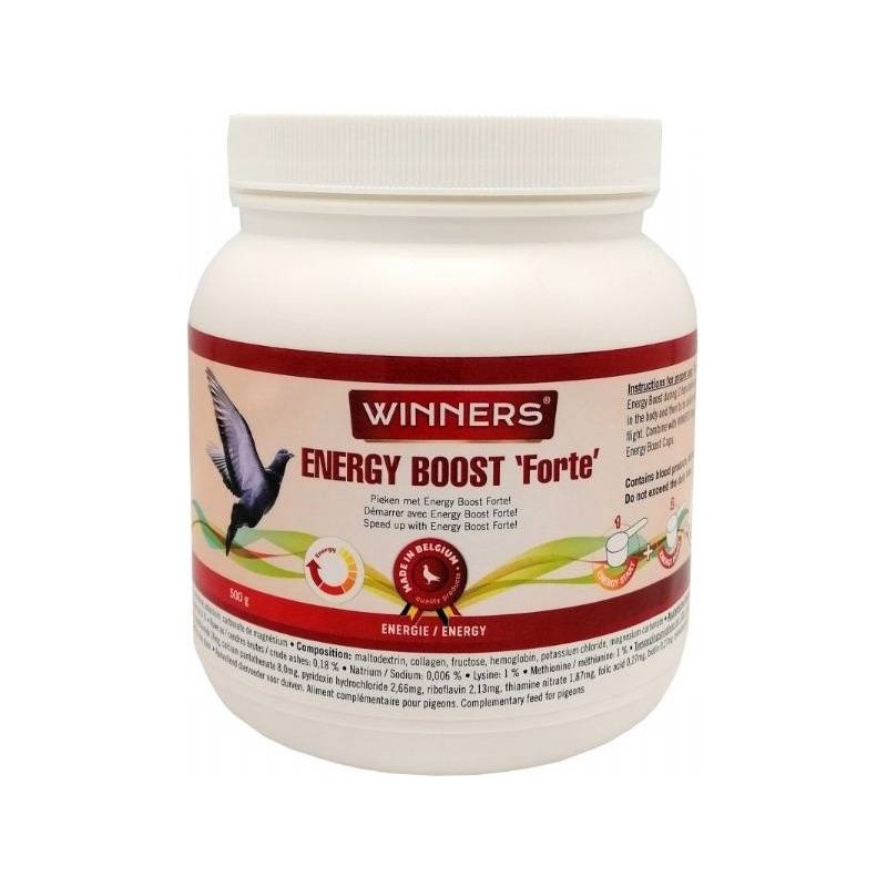 Energy Boost Forte, stimule la performance et la défense 500gr - Winners 81185 Winners 30,30 € Ornibird